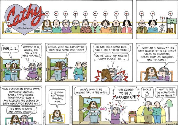 best of Strip finale comic Cathy