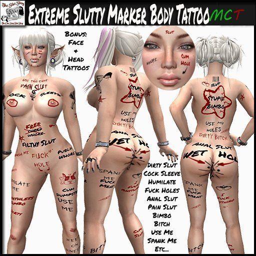 Tattoo Slut Porn