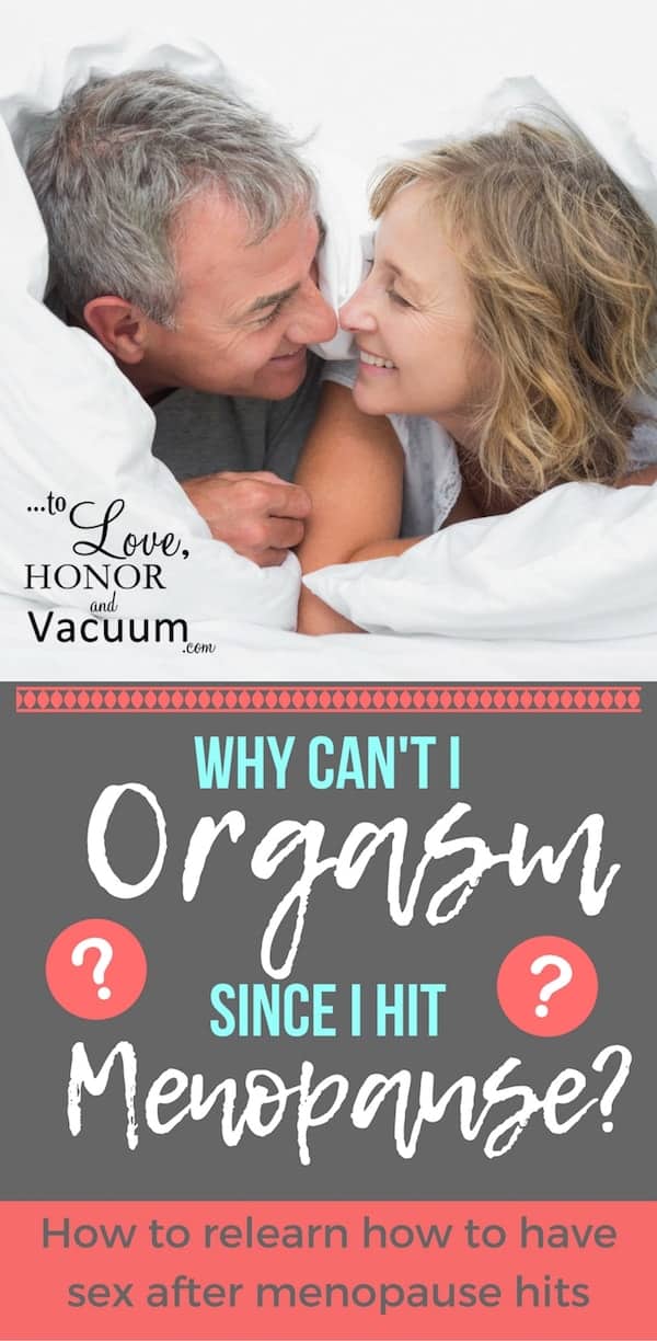Orgasm after estrogen