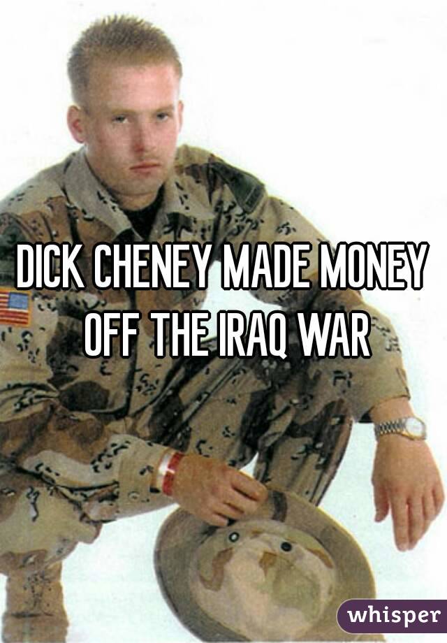 Baby D. reccomend Dick cheney made