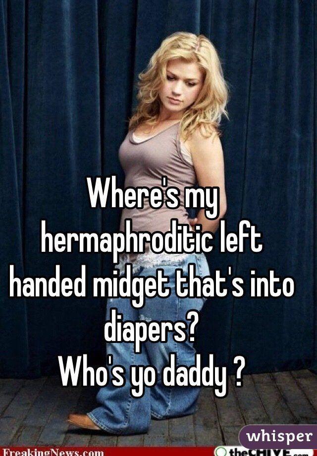 Target reccomend Midget girl diaper