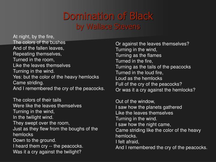 best of Of by wallace black stevens Domination