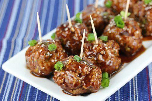 Asian meatball recipe