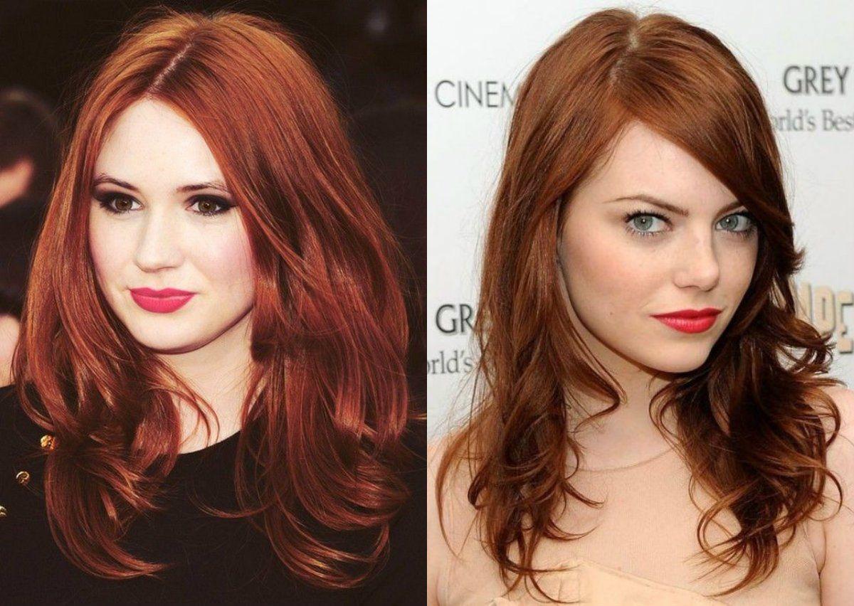 best of From to shades brunette Haircolor redhead