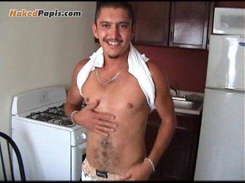 Horny latino man naked
