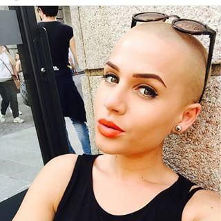 best of Shaved head women Ort haircut