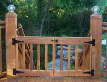 Taze reccomend Porch swinging gate