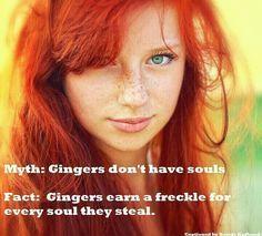 Redhead facts and myths