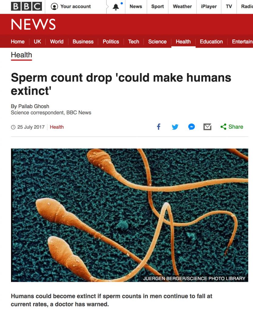Scientific sperm news