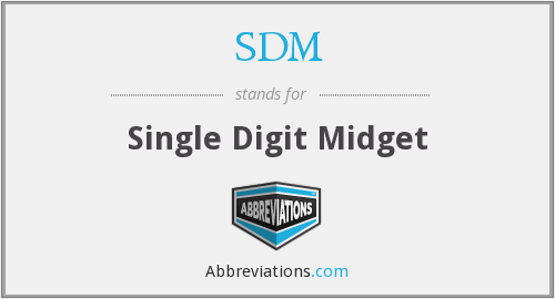 Whisky G. reccomend Single digit midget