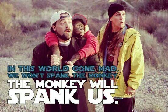 Win spank the monkey